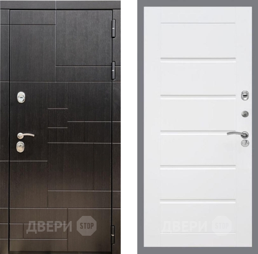 Входная металлическая Дверь Рекс (REX) 20 Сити Белый ясень в Апрелевке