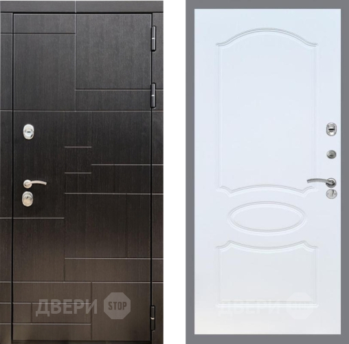 Входная металлическая Дверь Рекс (REX) 20 FL-128 Белый ясень в Апрелевке
