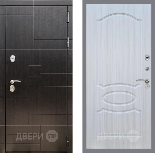 Входная металлическая Дверь Рекс (REX) 20 FL-128 Сандал белый в Апрелевке