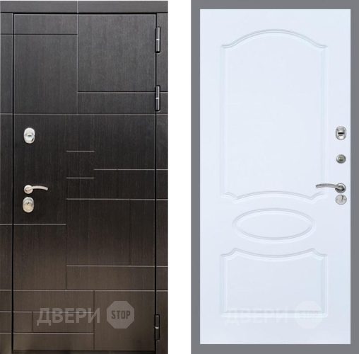 Входная металлическая Дверь Рекс (REX) 20 FL-128 Силк Сноу в Апрелевке