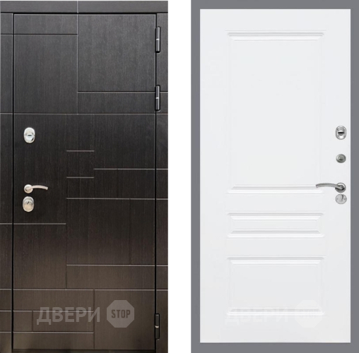 Входная металлическая Дверь Рекс (REX) 20 FL-243 Силк Сноу в Апрелевке