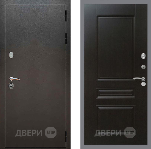 Входная металлическая Дверь Рекс (REX) 5 Серебро Антик FL-243 Венге в Апрелевке