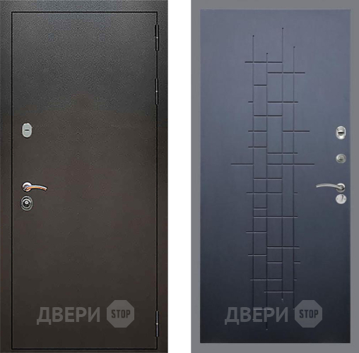Входная металлическая Дверь Рекс (REX) 5 Серебро Антик FL-289 Ясень черный в Апрелевке