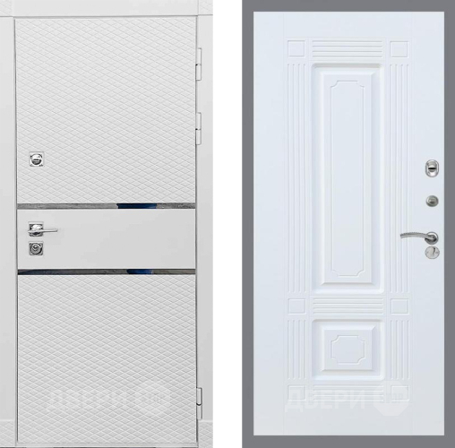 Входная металлическая Дверь Рекс (REX) 15 Силк Сноу FL-2 Силк Сноу в Апрелевке