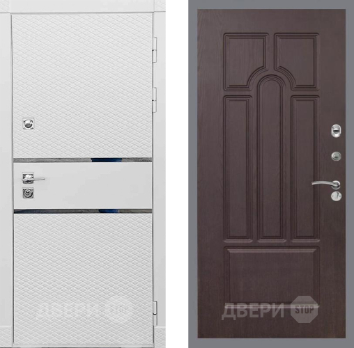Входная металлическая Дверь Рекс (REX) 15 Силк Сноу FL-58 Венге в Апрелевке