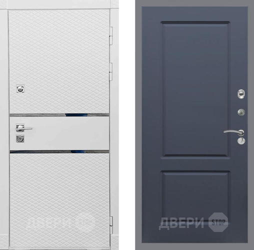 Входная металлическая Дверь Рекс (REX) 15 Силк Сноу FL-117 Силк титан в Апрелевке