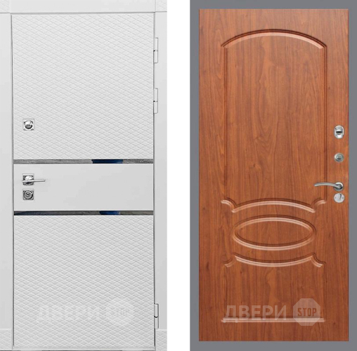 Входная металлическая Дверь Рекс (REX) 15 Силк Сноу FL-128 Морёная берёза в Апрелевке