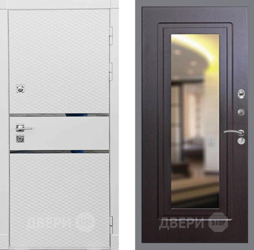Входная металлическая Дверь Рекс (REX) 15 Силк Сноу FLZ-120 Венге в Апрелевке