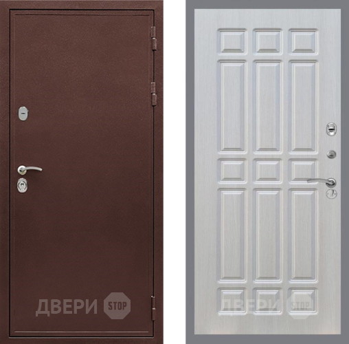 Входная металлическая Дверь Рекс (REX) 5А FL-33 Лиственница беж в Апрелевке
