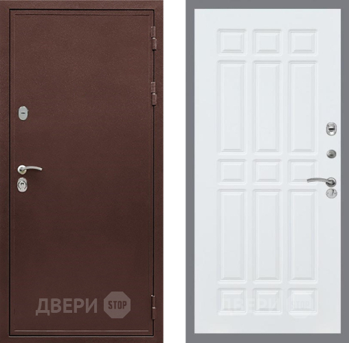 Входная металлическая Дверь Рекс (REX) 5А FL-33 Силк Сноу в Апрелевке
