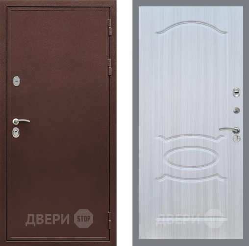 Входная металлическая Дверь Рекс (REX) 5А FL-128 Сандал белый в Апрелевке