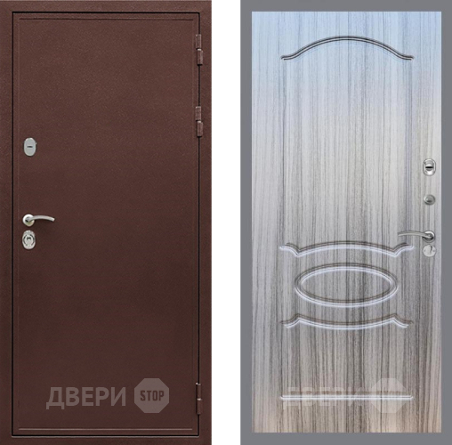 Входная металлическая Дверь Рекс (REX) 5А FL-128 Сандал грей в Апрелевке