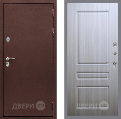 Входная металлическая Дверь Рекс (REX) 5А FL-243 Сандал белый в Апрелевке