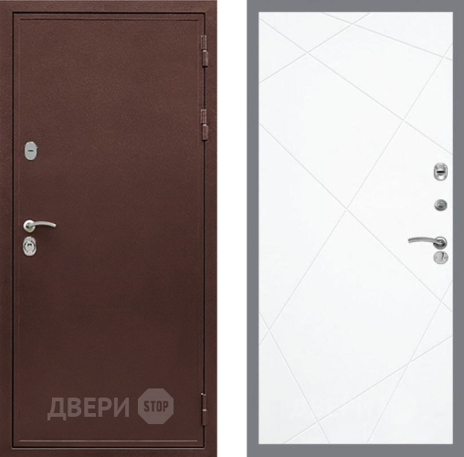 Входная металлическая Дверь Рекс (REX) 5А FL-291 Силк Сноу в Апрелевке