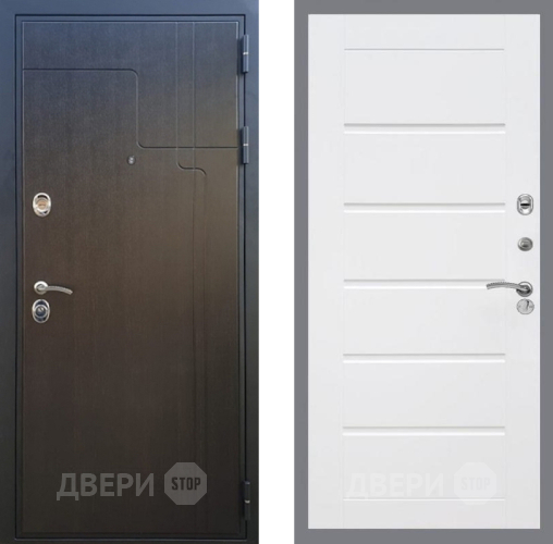 Входная металлическая Дверь Рекс (REX) Премиум-246 Сити Белый ясень в Апрелевке