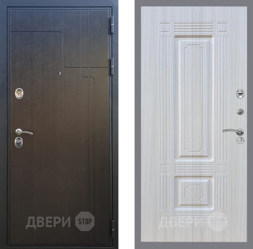 Входная металлическая Дверь Рекс (REX) Премиум-246 FL-2 Сандал белый в Апрелевке