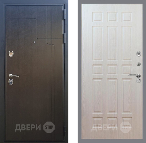 Входная металлическая Дверь Рекс (REX) Премиум-246 FL-33 Беленый дуб в Апрелевке