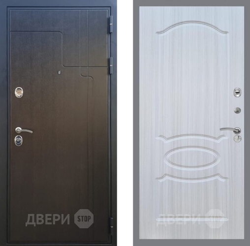Входная металлическая Дверь Рекс (REX) Премиум-246 FL-128 Сандал белый в Апрелевке