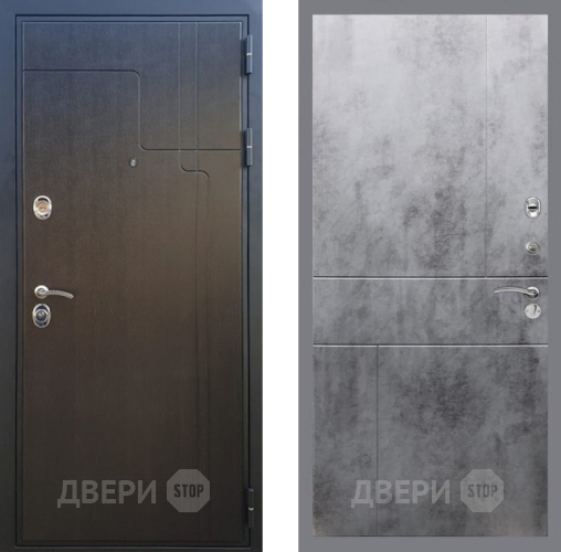 Входная металлическая Дверь Рекс (REX) Премиум-246 FL-290 Бетон темный в Апрелевке