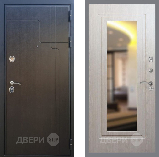 Входная металлическая Дверь Рекс (REX) Премиум-246 FLZ-120 Беленый дуб в Апрелевке