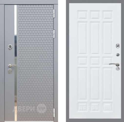 Входная металлическая Дверь Рекс (REX) 24 FL-33 Силк Сноу в Апрелевке