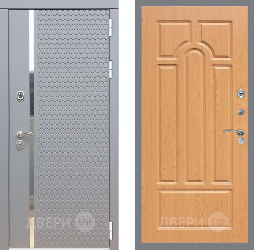 Входная металлическая Дверь Рекс (REX) 24 FL-58 Дуб в Апрелевке
