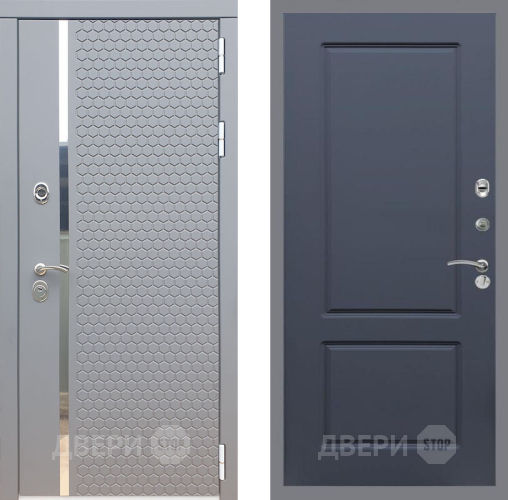Дверь Рекс (REX) 24 FL-117 Силк титан в Апрелевке