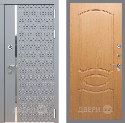 Входная металлическая Дверь Рекс (REX) 24 FL-128 Дуб в Апрелевке