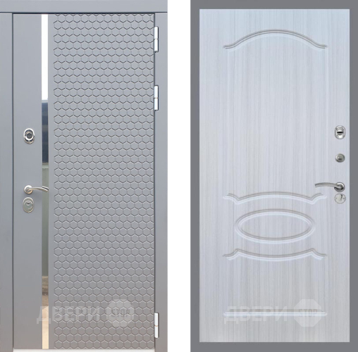 Входная металлическая Дверь Рекс (REX) 24 FL-128 Сандал белый в Апрелевке