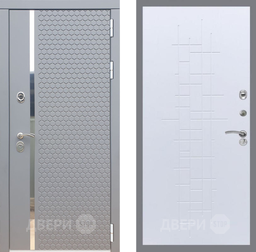 Входная металлическая Дверь Рекс (REX) 24 FL-289 Белый ясень в Апрелевке