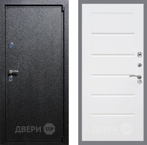 Входная металлическая Дверь Рекс (REX) 3 Сити Белый ясень в Апрелевке