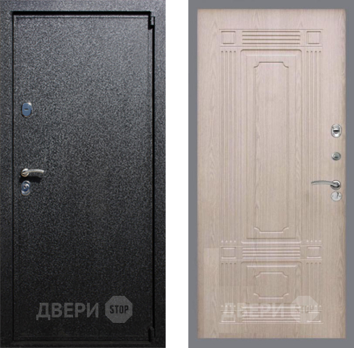Входная металлическая Дверь Рекс (REX) 3 FL-2 Беленый дуб в Апрелевке