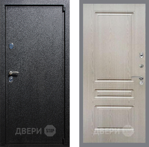 Входная металлическая Дверь Рекс (REX) 3 FL-243 Беленый дуб в Апрелевке