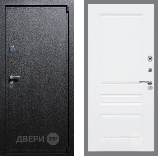 Входная металлическая Дверь Рекс (REX) 3 FL-243 Силк Сноу в Апрелевке