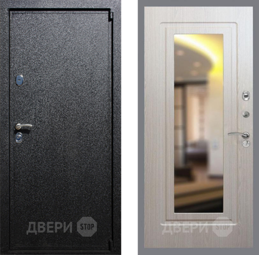 Входная металлическая Дверь Рекс (REX) 3 FLZ-120 Беленый дуб в Апрелевке