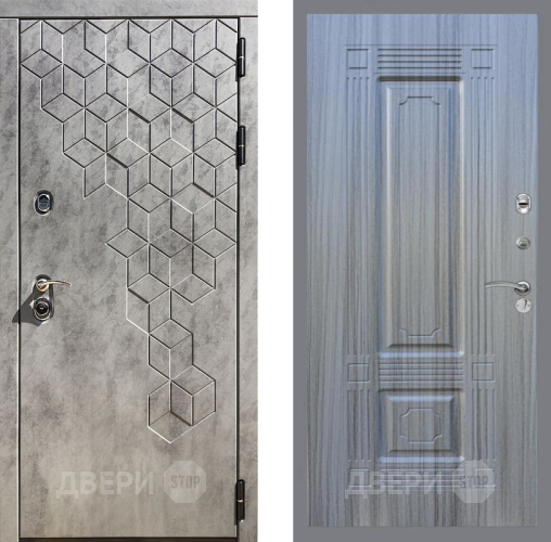 Входная металлическая Дверь Рекс (REX) 23 FL-2 Сандал грей в Апрелевке