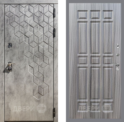 Входная металлическая Дверь Рекс (REX) 23 FL-33 Сандал грей в Апрелевке