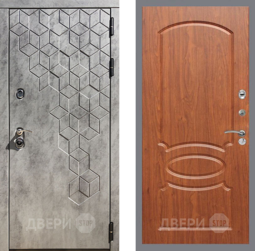 Входная металлическая Дверь Рекс (REX) 23 FL-128 Морёная берёза в Апрелевке