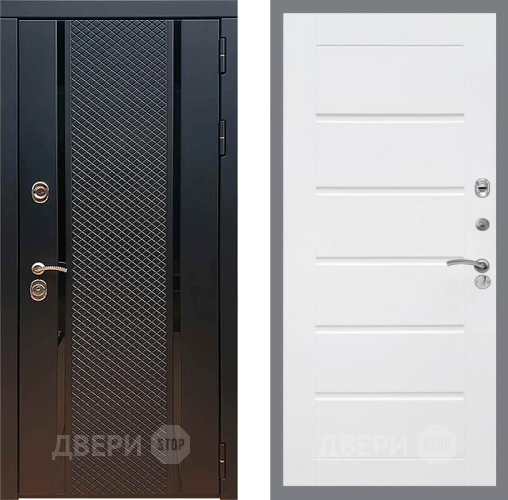 Входная металлическая Дверь Рекс (REX) 25 Сити Белый ясень в Апрелевке