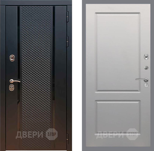 Входная металлическая Дверь Рекс (REX) 25 FL-117 Грей софт в Апрелевке