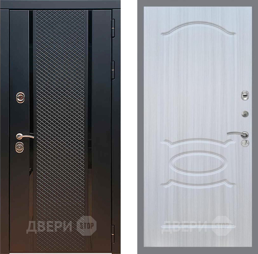 Входная металлическая Дверь Рекс (REX) 25 FL-128 Сандал белый в Апрелевке