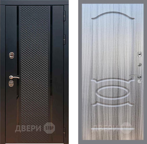 Входная металлическая Дверь Рекс (REX) 25 FL-128 Сандал грей в Апрелевке