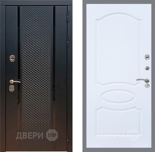 Входная металлическая Дверь Рекс (REX) 25 FL-128 Силк Сноу в Апрелевке
