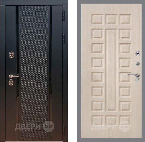 Входная металлическая Дверь Рекс (REX) 25 FL-183 Беленый дуб в Апрелевке