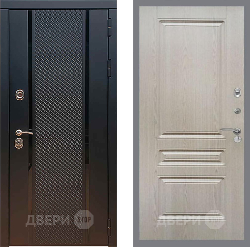 Входная металлическая Дверь Рекс (REX) 25 FL-243 Беленый дуб в Апрелевке