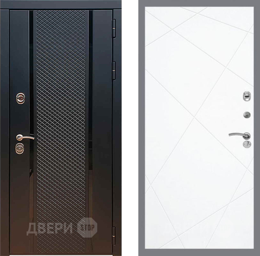 Входная металлическая Дверь Рекс (REX) 25 FL-291 Силк Сноу в Апрелевке
