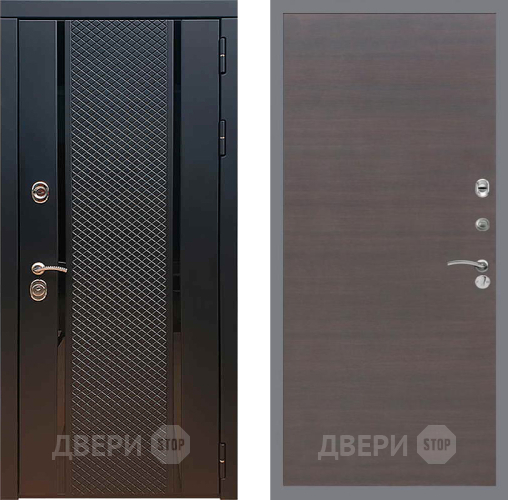Входная металлическая Дверь Рекс (REX) 25 GL венге поперечный в Апрелевке