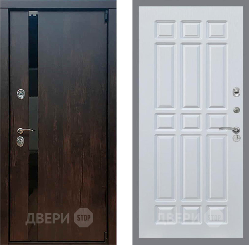 Входная металлическая Дверь Рекс (REX) 26 FL-33 Белый ясень в Апрелевке