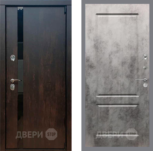Входная металлическая Дверь Рекс (REX) 26 FL-117 Бетон темный в Апрелевке