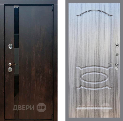 Входная металлическая Дверь Рекс (REX) 26 FL-128 Сандал грей в Апрелевке